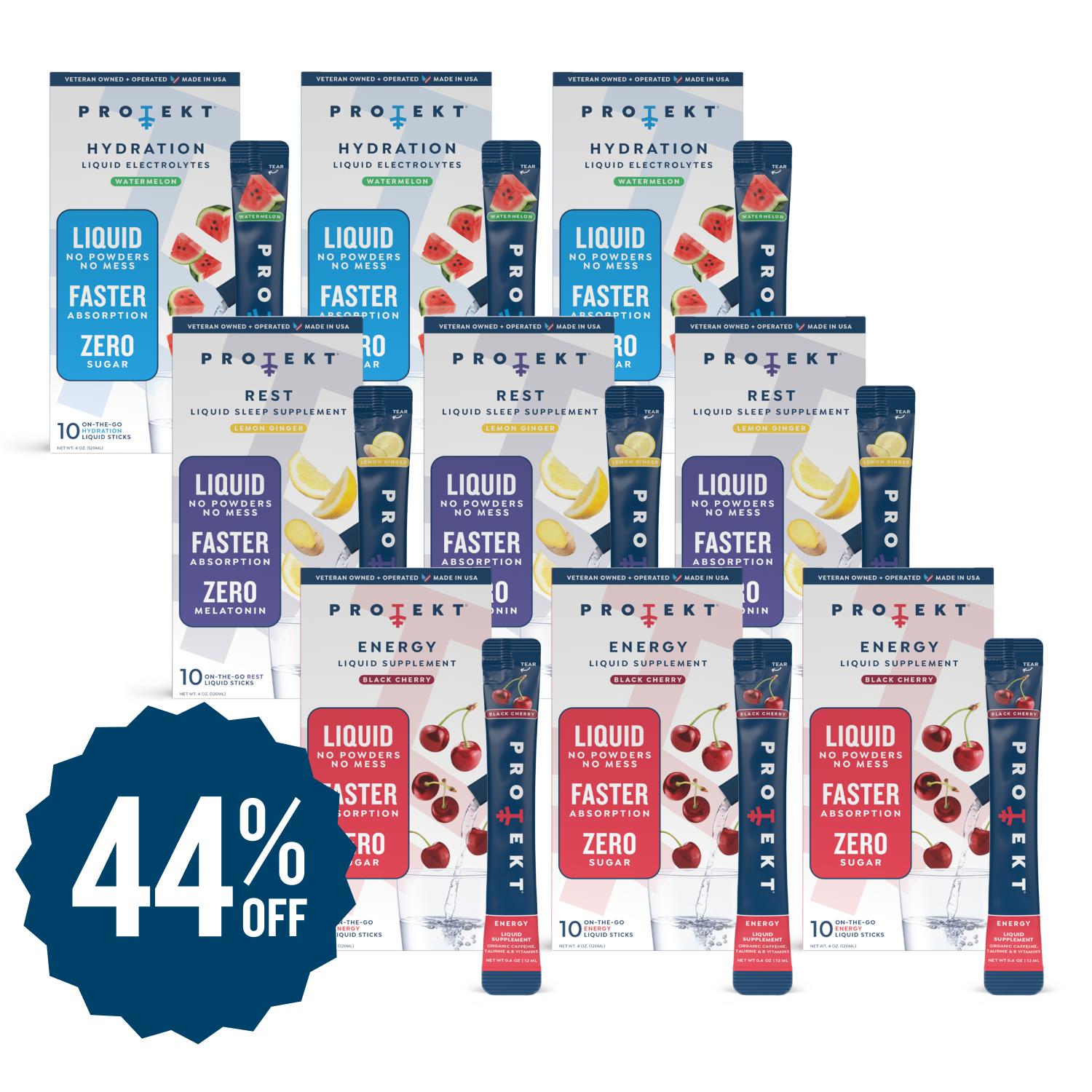 NEW FLAVOR: Orange & Mango Citrus Hydration Bundles Protekt Products