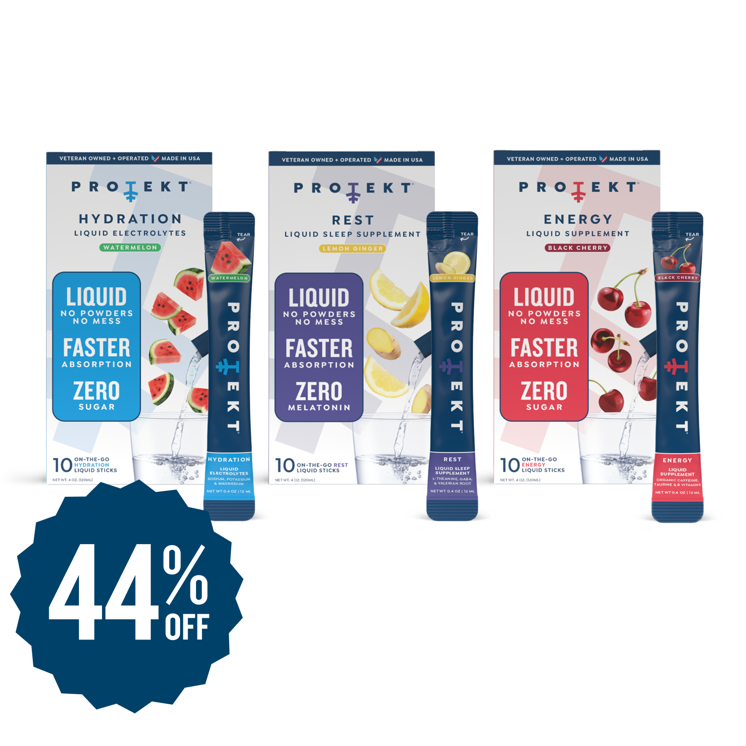 NEW FLAVOR: Orange & Mango Citrus Hydration Bundles Protekt Products