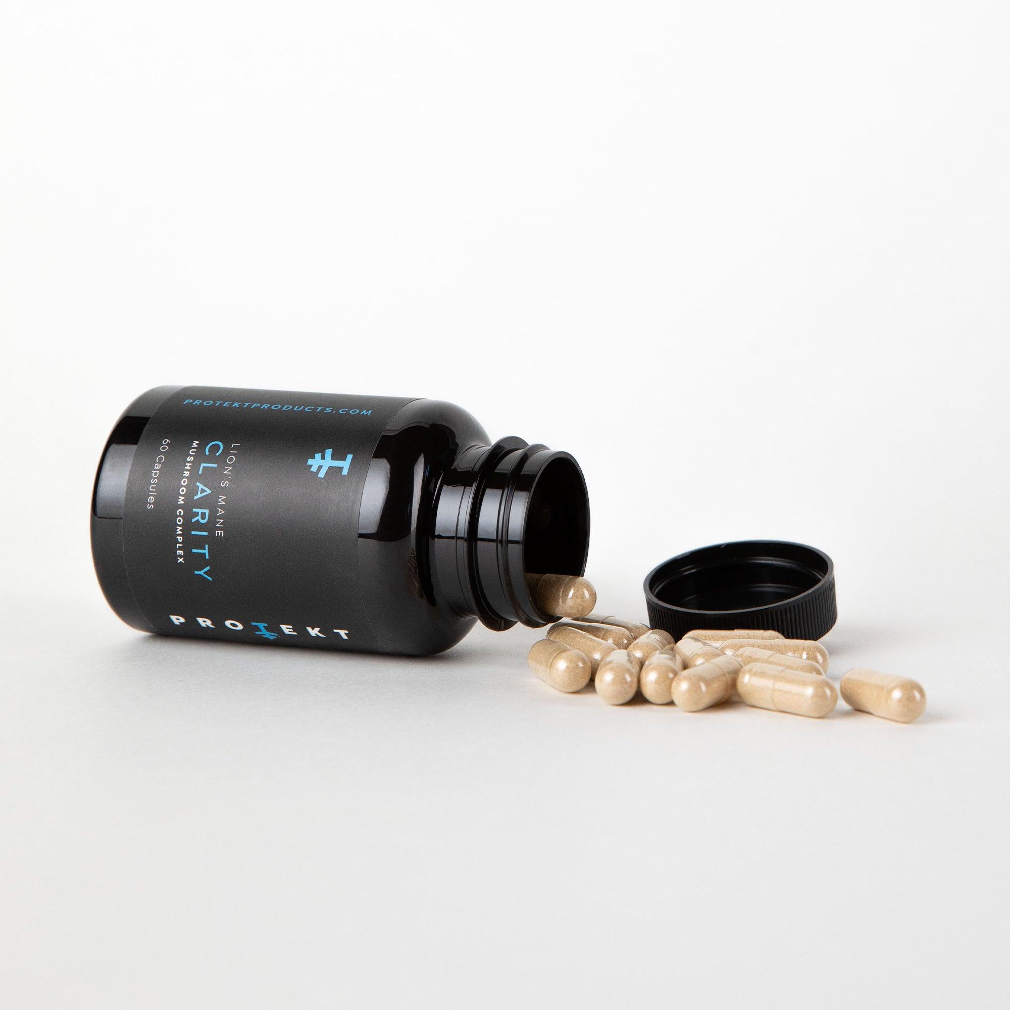 CLARITY (FREE) | Organic Lion's Mane Mushroom Complex Capsules Protekt Products