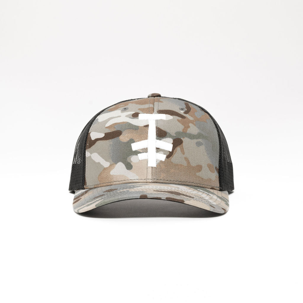 Camo Retro Trucker Hat Protekt Products