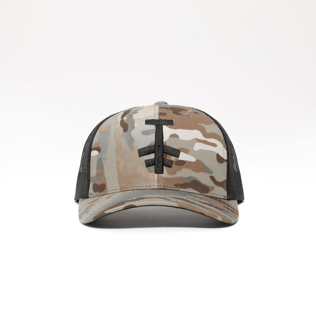 Camo Retro Trucker Hat Protekt Products