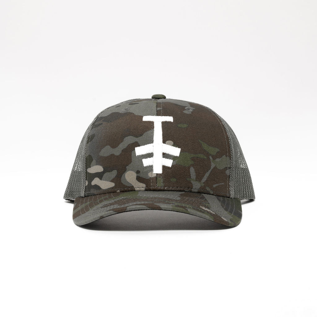 Camo Retro Trucker Hat Protekt Products