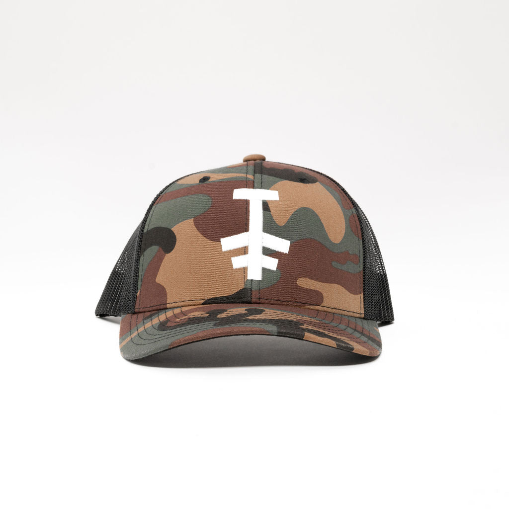 Camo Retro Trucker Hat Protekt Products