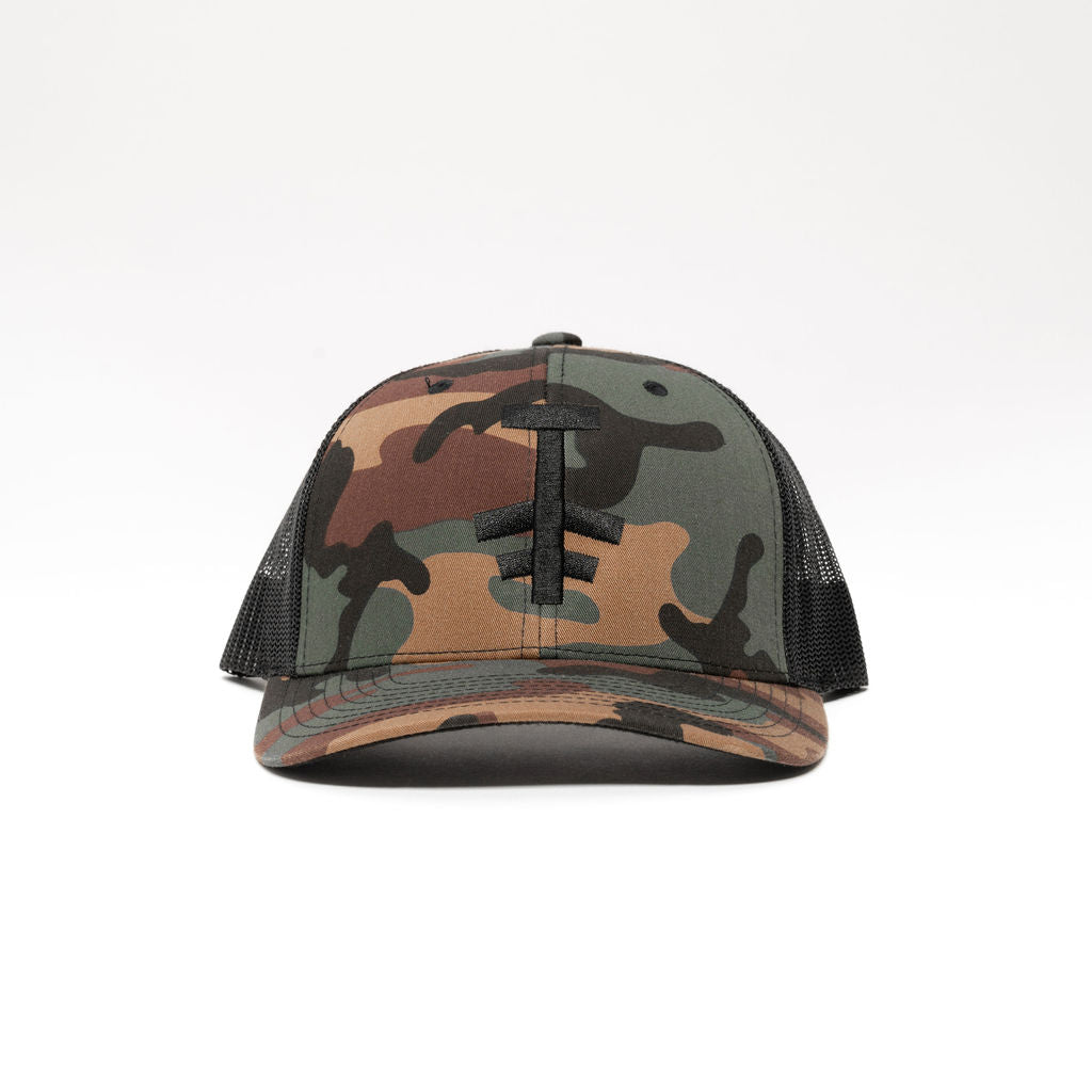 Camo Retro Trucker Hat Protekt Products