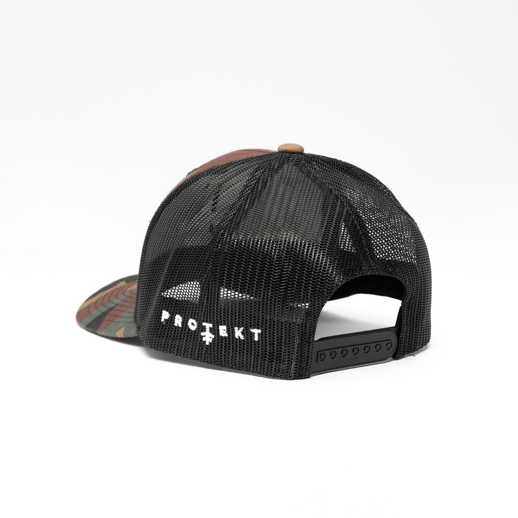 Camo Retro Trucker Hat Protekt Products