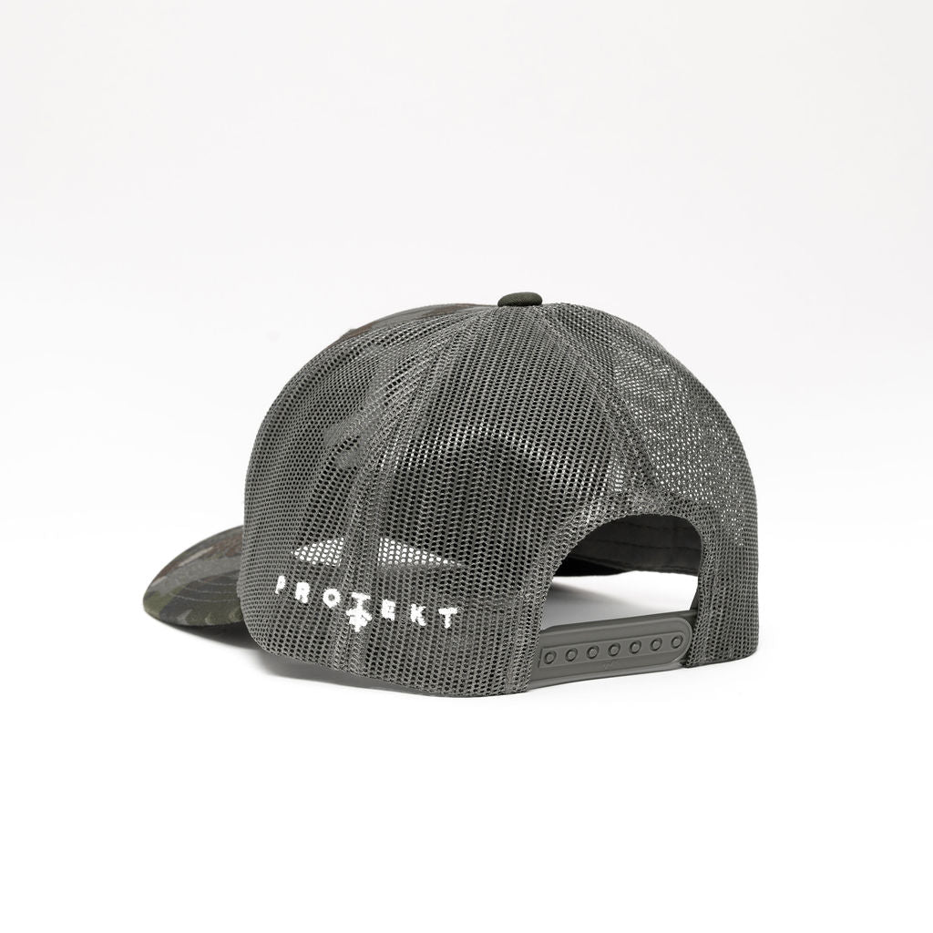 Camo Retro Trucker Hat Protekt Products