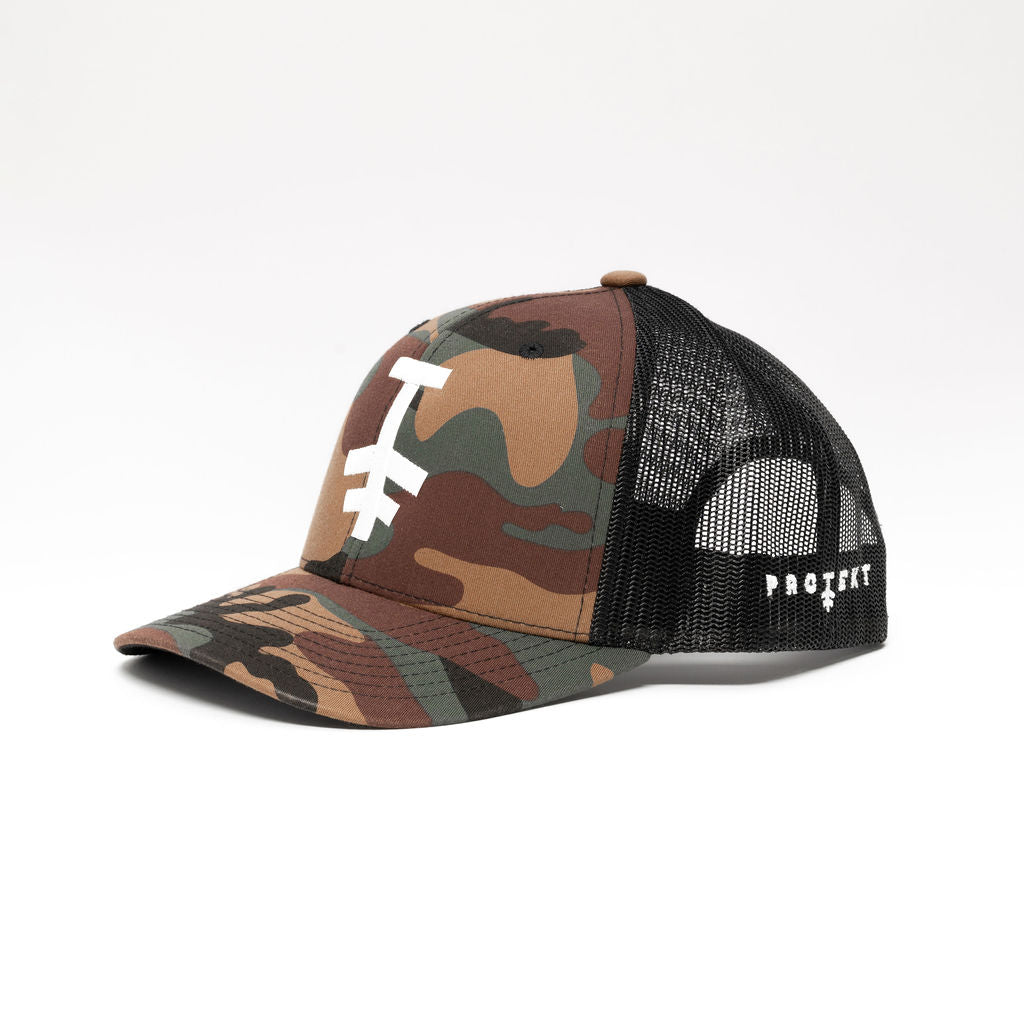 Camo Retro Trucker Hat Protekt Products