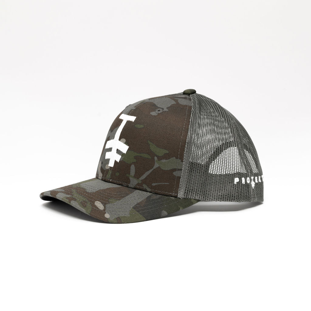 Camo Retro Trucker Hat Protekt Products