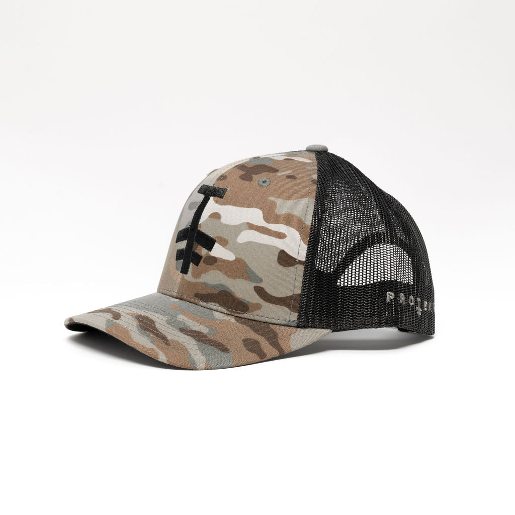 Camo Retro Trucker Hat Protekt Products