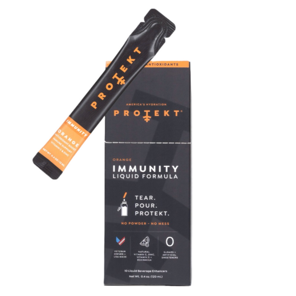 IMMUNITY: Natural Antioxidant Liquid Packets with Vitamin C | Protekt