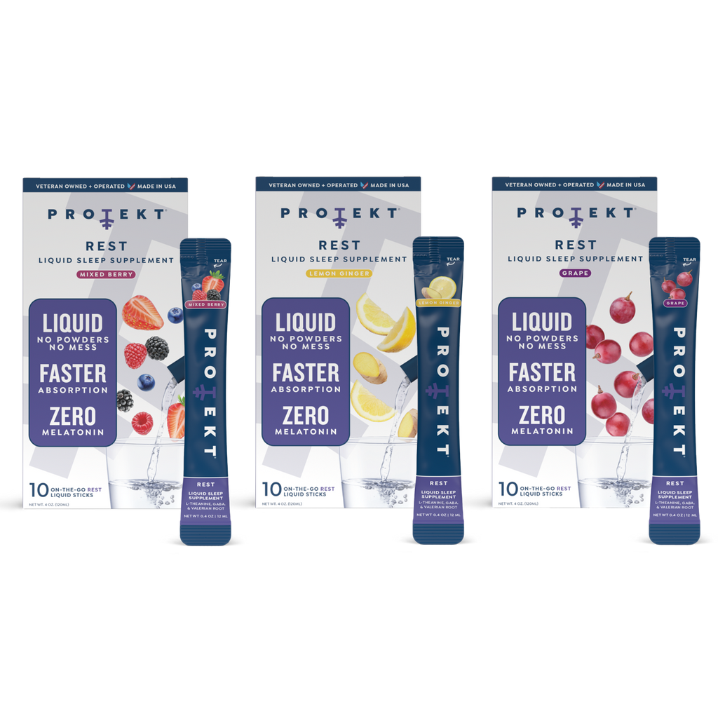 Liquid Sleep Aid | 100% Natural, Zero Calories, Zero Sugar | Protekt
