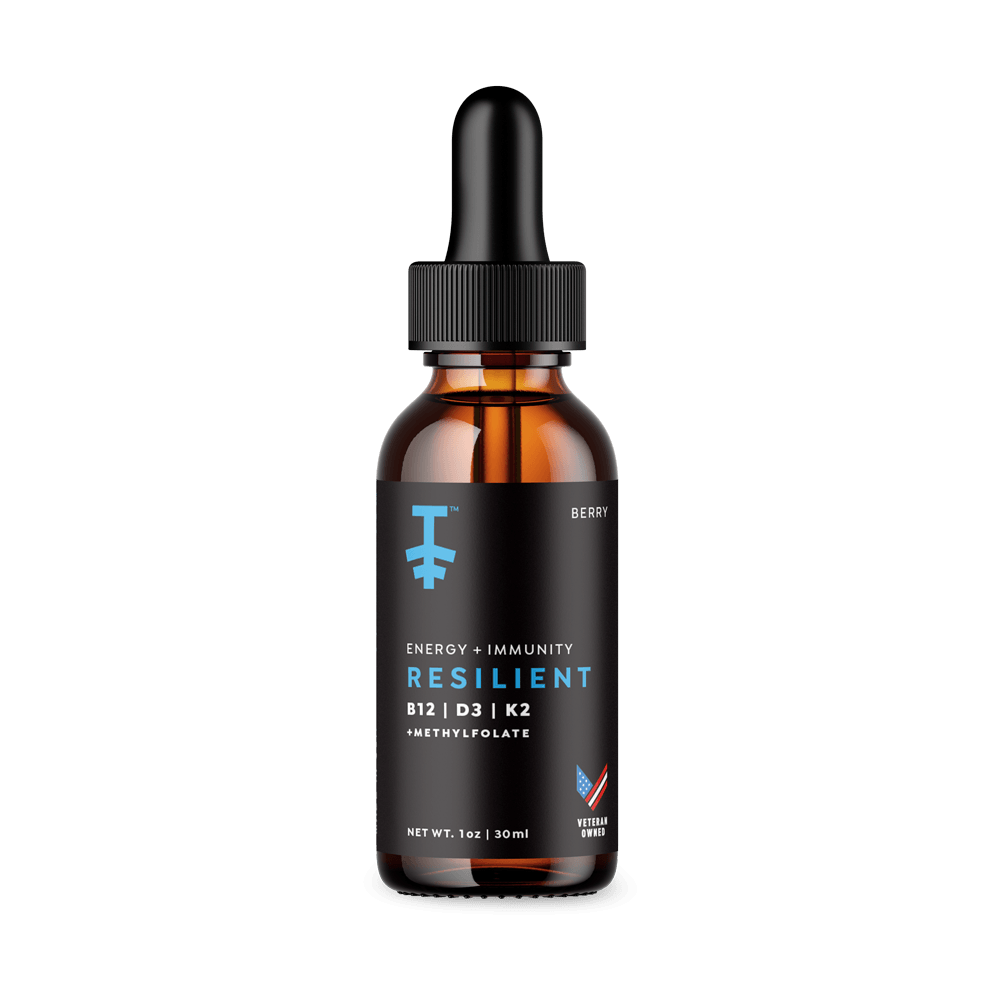 Resilient | Oral Vitamin Tincture Formula | Natural Berry Flavor Protekt Products
